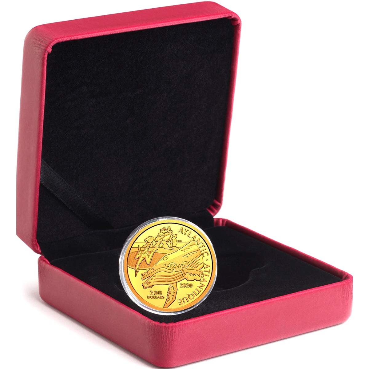 2020 $200 Canadian Coastal Symbols: The Atlantic Pure Gold (No Tax)