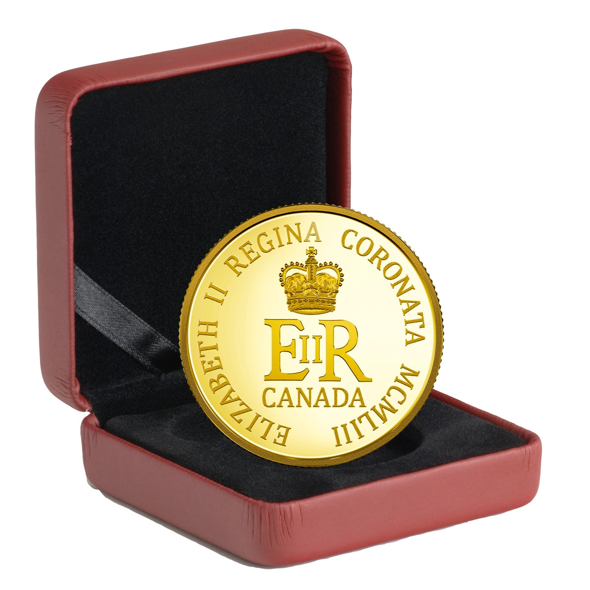 2018 Canada $10 65th Anniversary Coronation of Queen Elizabeth II Pure Gold (No Tax)