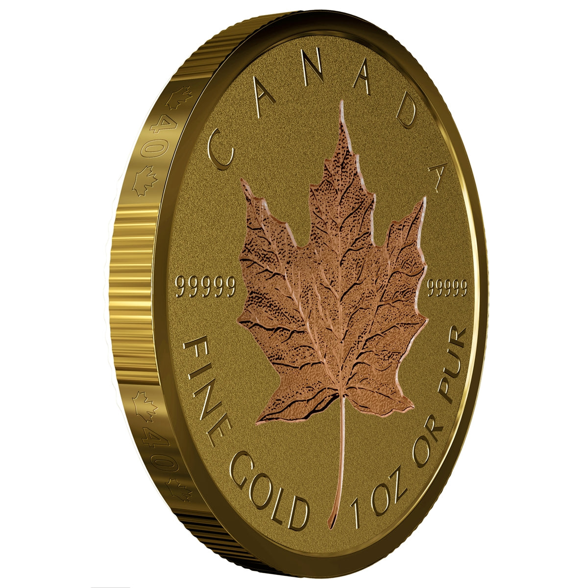 2019 Canada $200 40th Anniversary of the GML 1oz. Pure Gold (No Tax)