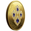 2019 Canada $250 Her Majesty Queen Elizabeth II's Sapphire Tiara Pure Gold (No Tax)