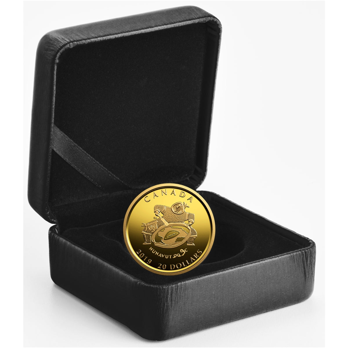 2019 Canada $20 20th Anniversary of Nunavut Pure Gold Coin (No Tax)