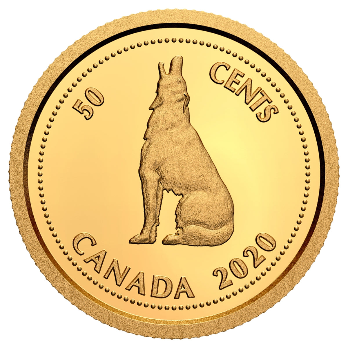 2020 Canada 1/10th oz. Tribute to Alex Colville: 1967 50-cent Pure Gold Coin (No Tax)