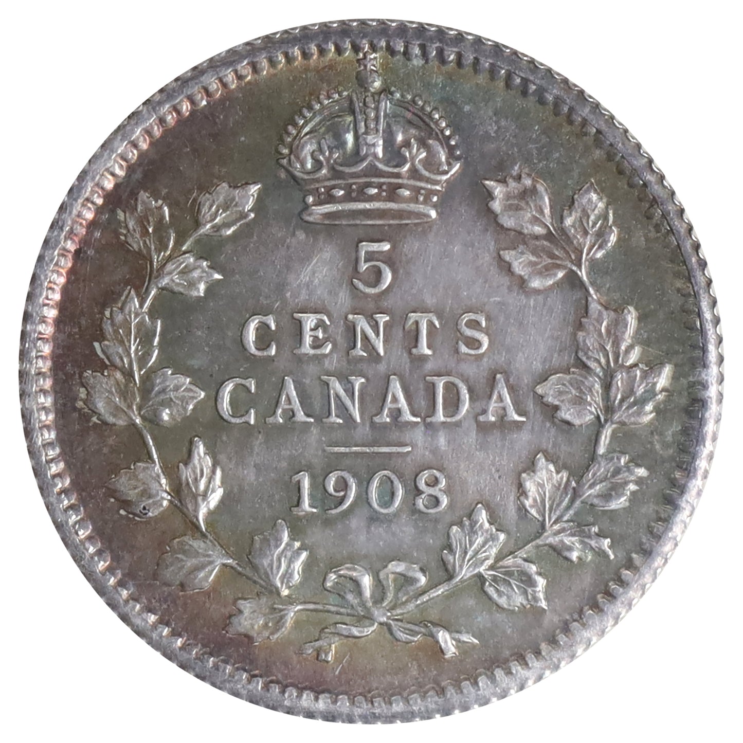 RARE 1908 Canada Specimen Set ICCS Certified SP63 & SP64 - Only 1,000 Minted!