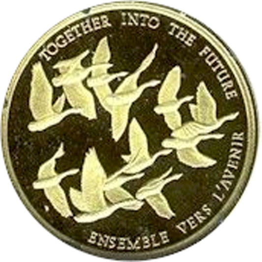 1978 $100 Canada's Unity 22K Gold Coin