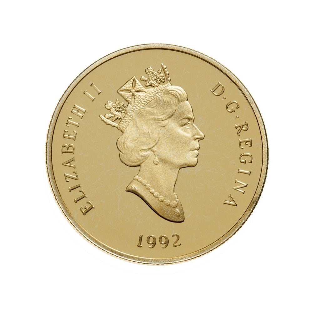 1992 Canada $100 Anniversary of the Founding of Montreal 14K Gold