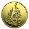 2004 Canada $350 The Fireweed - Yukon Territories Pure Gold Coin (No Tax)