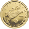 RDC 2006 Canada 50-cent 1/25oz. Fine Gold Cowboy (No Tax) impaired