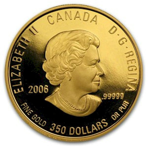2006 Canada $350 Iris Versicolor Pure Gold Coin (TAX Exempt)