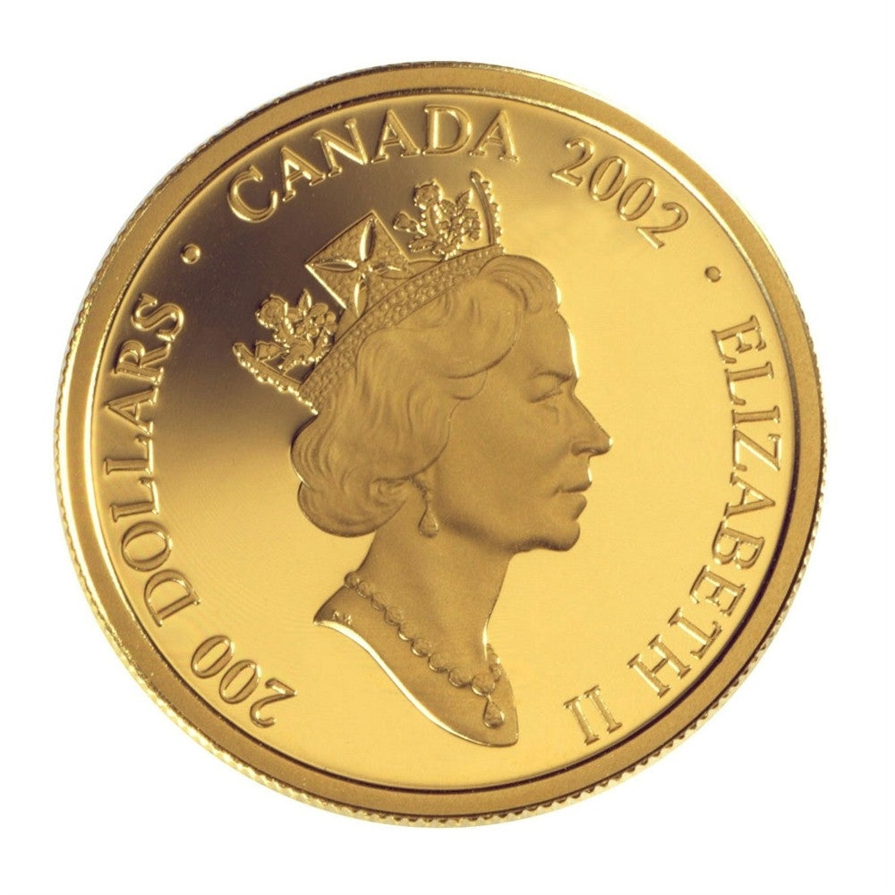 2002 Canada $200 Tom Thompson 22K Gold Coin