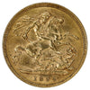 Great Britain 1894 Gold 1/2 Sovereign UNC+ (MS62)