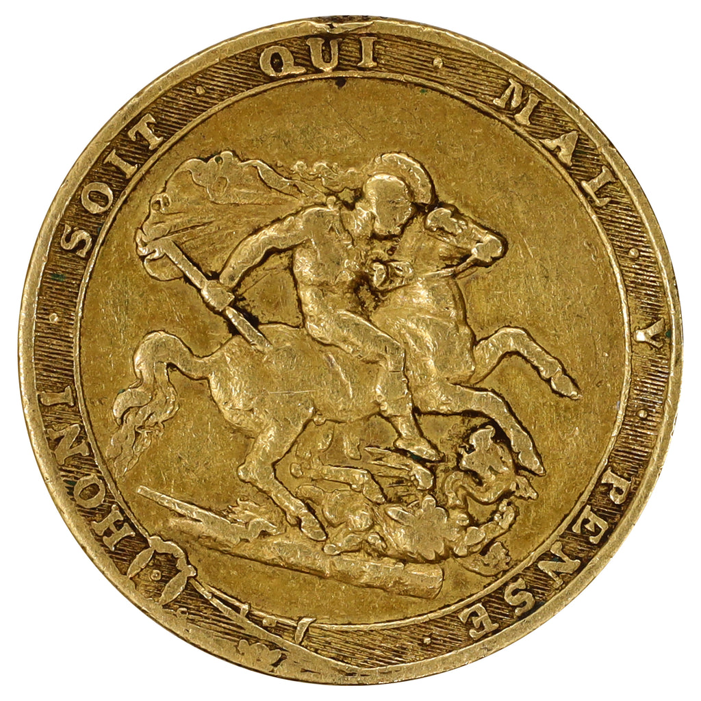 Great Britain 1817 George III Gold Sovereign F-VF (F15)