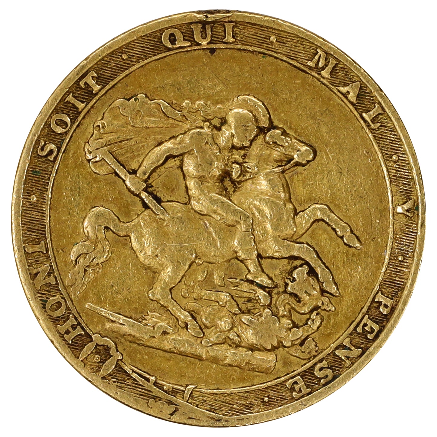 Great Britain 1817 George III Gold Sovereign F-VF (F15)