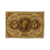 USA 1862 5 Cent Note, FR #230, F-VF