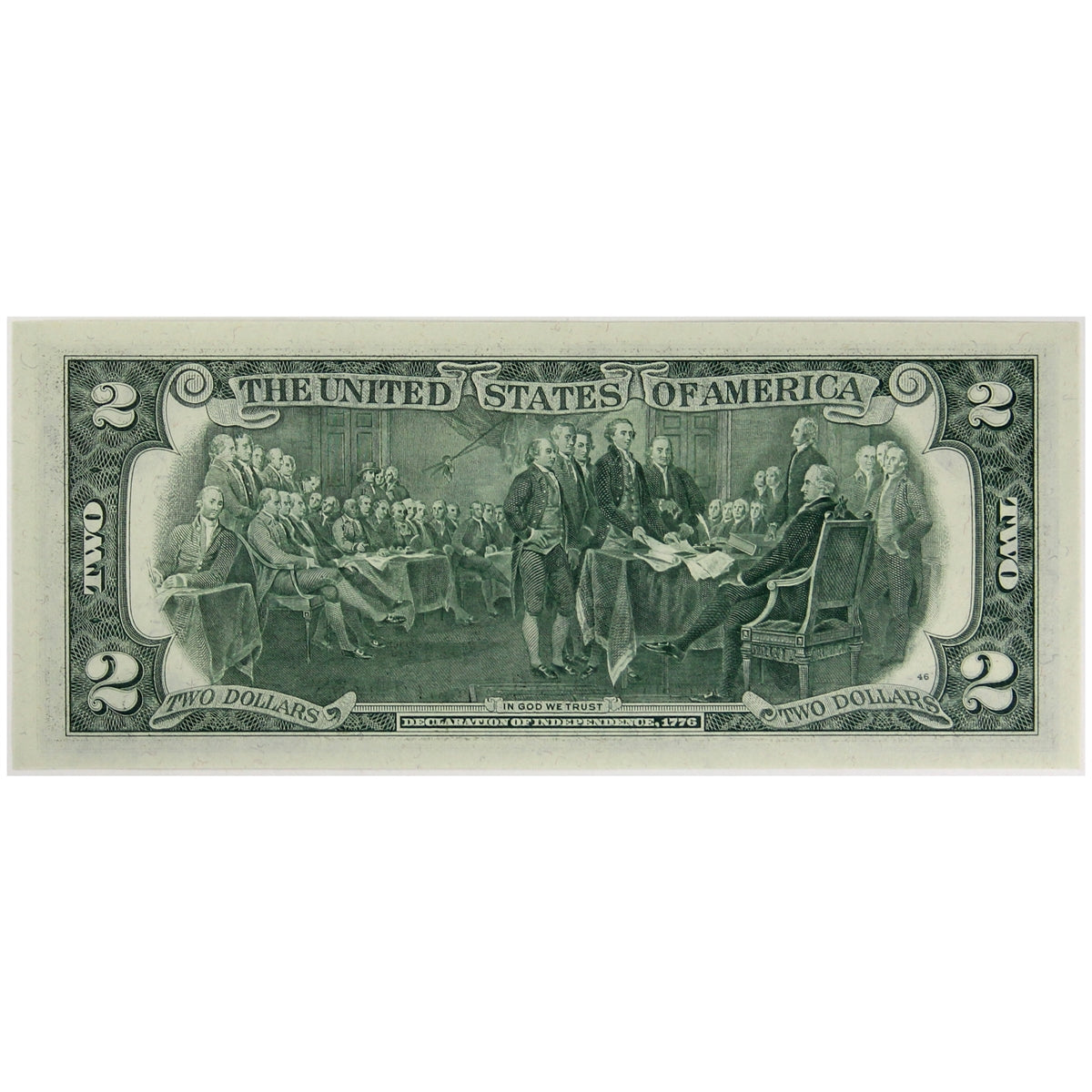 USA 1976 $2 Note, FR #1935E, Neff-Simon, Richmond, CUNC