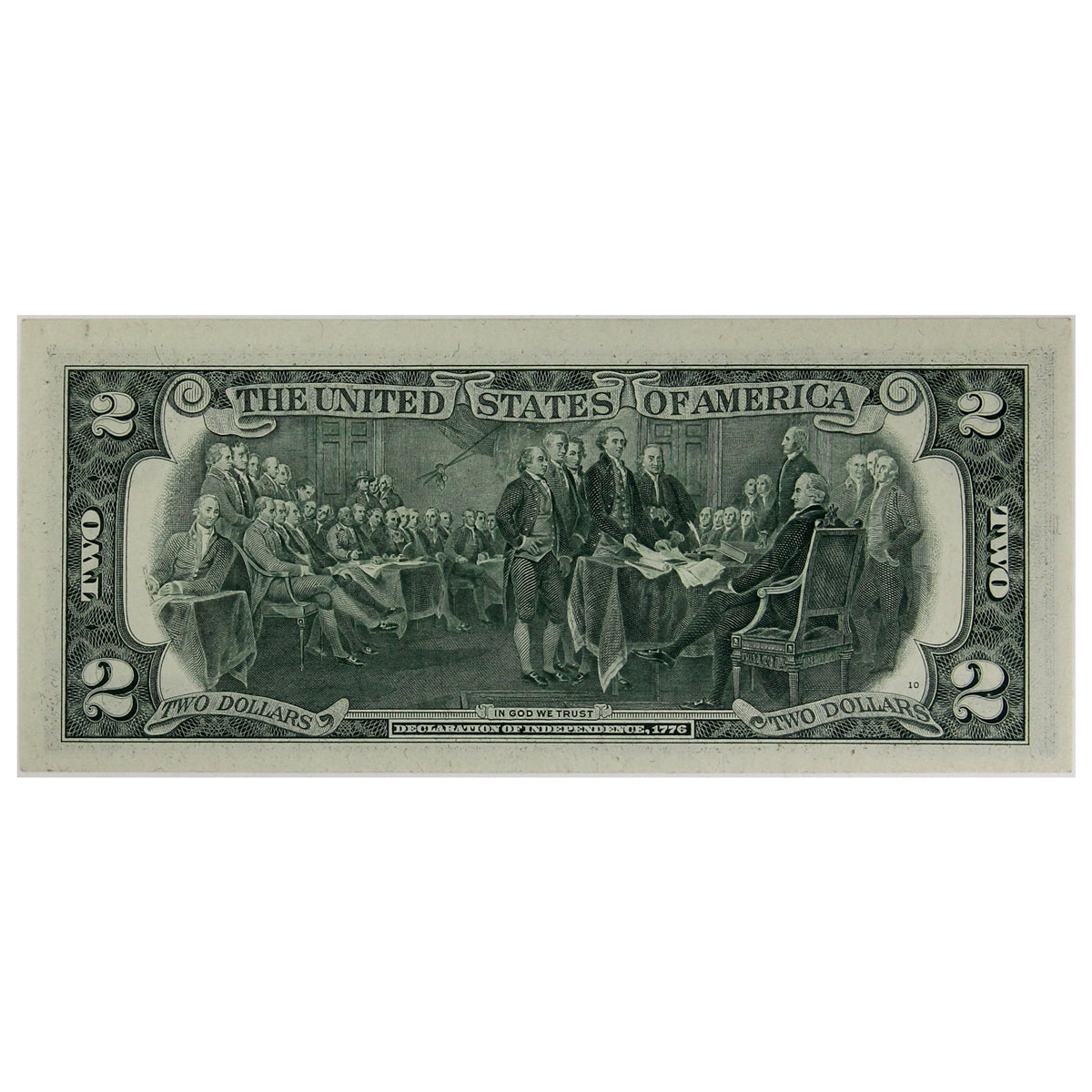 USA 1976 $2 Note, FR #1935L, Neff-Simon, San Francisco, CUNC