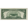 USA 1953 $5 Note, FR #1532, VF
