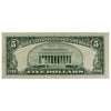 USA 1953A $5 Note, FR #1533, Priest-Anderson, VF-EF