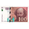 France 1997 100 Francs Note, Pick #158a, EF-AU