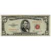 USA 1953B $5 Note, FR #1534, F