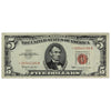 USA 1963 $5 Note, FR #1536*, Granahan-Dillion, Star Note, VF