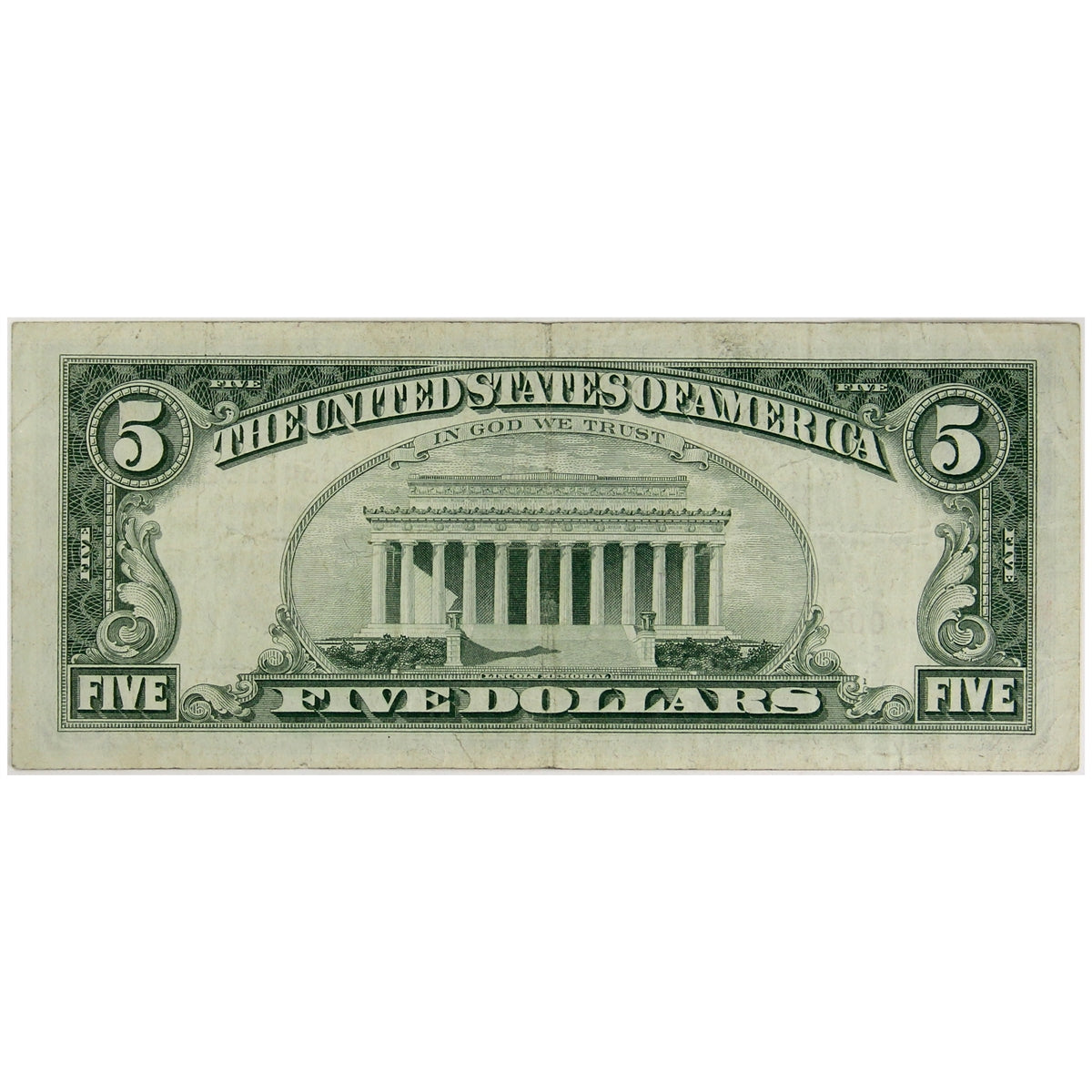 USA 1963 $5 Note, FR #1536*, Granahan-Dillion, Star Note, VF