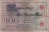 Germany 1903 100 Mark Note, Pick #22, VG (holes)