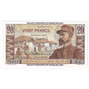 St. Pierre & Miquelon 1950-60 20 Francs Note, Pick #24, UNC