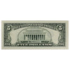USA 1988 $5 Note, FR #1979A, AU-UNC