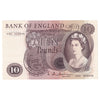 Great Britain 1964 10 Pound Note, BE153b, UNC