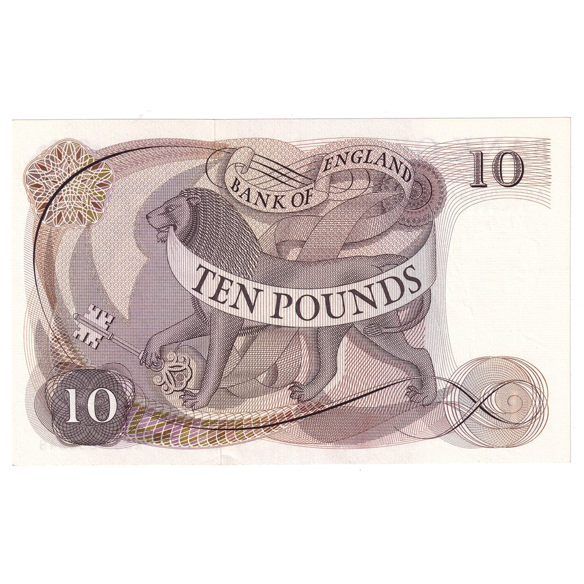 Great Britain 1964 10 Pound Note, BE153b, UNC