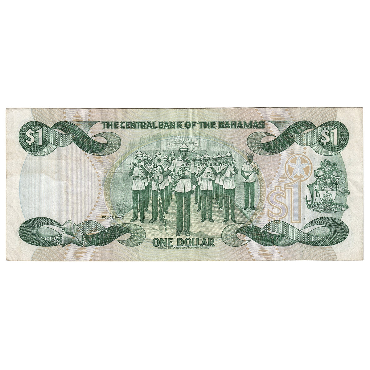 Bahamas 2000 1 Dollar Note, Pick #70, VF