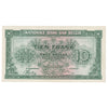 Belgium 1943 10 Franc-2 Belga Note, Pick #122, AU-UNC