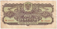 Poland 1944 5 Zlotych Note, Pick #108, VF-EF