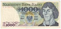 Poland 1975 1,000 Zlotych Note, Pick #146a, VF-EF