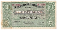 Mexico 1914 50 Centavos Note, Pick #S528d, VF-EF