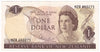 New Zealand 1977-81 1 Dollar Note, Pick #163d, EF