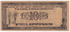 Philippines Note 1942 10 Pesos Bohol, F