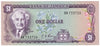 Jamaica 1970 1 Dollar Note, Pick #54, UNC
