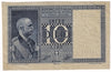 Italy 1935 10 Lire Note, Pick #25a, EF