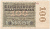 Germany 1923 100 Million Note, Pick #107d, AU