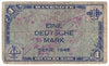 Germany 1948 1 Deutsche Mark Note, Pick #2a, Circ.