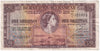 Bermuda Note Pick #18a 1952 5 Shillings, VF (tear)