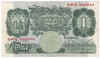 Great Britain 1950 1 Pound Note, BE54e, VF-EF