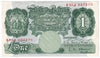 Great Britain 1955 1 Pound Note, BE56c, AU
