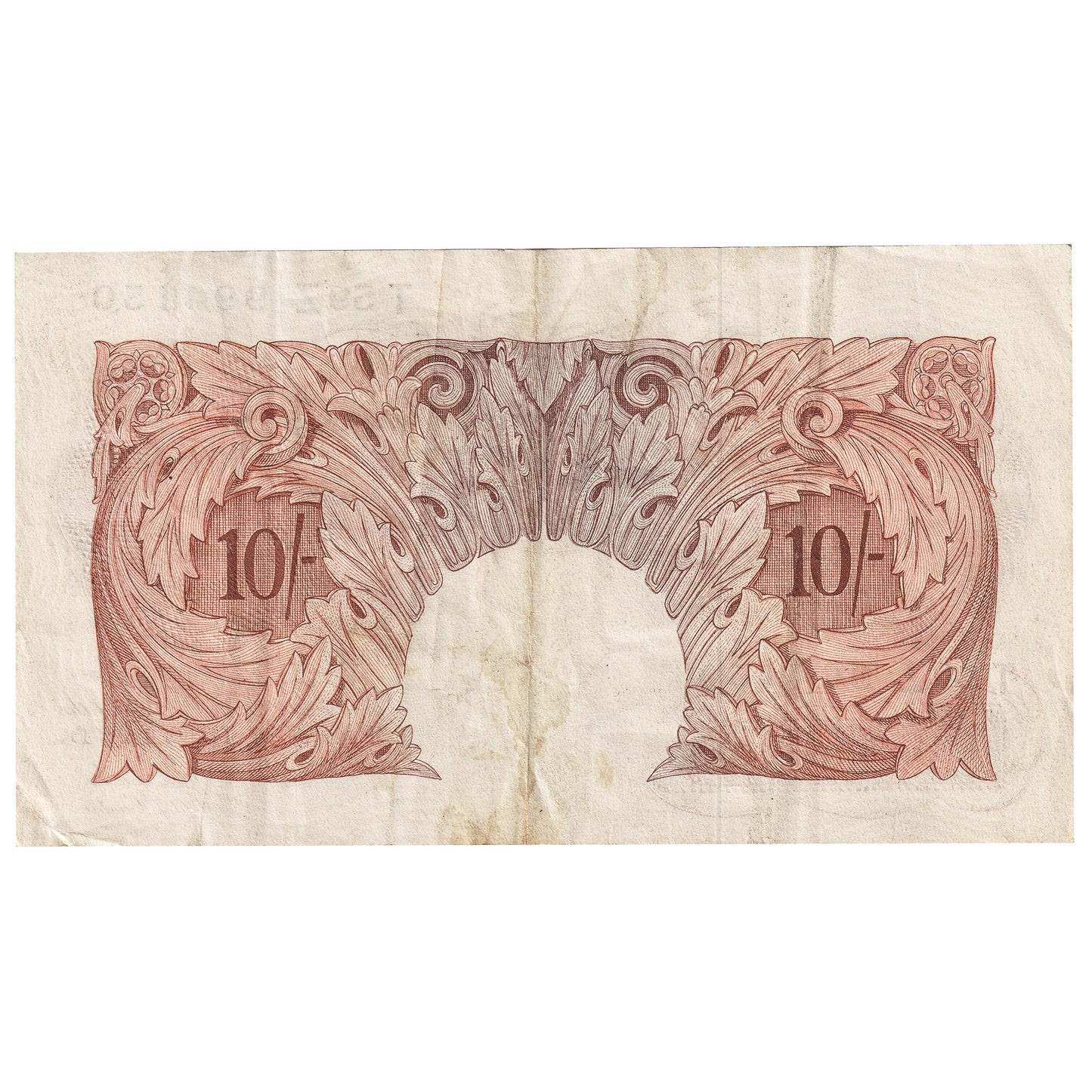 Great Britain 1950 10 Shilling Note, BE30c, VF-EF