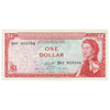 East Caribbean States 1965 1 Dollar Note, Pick #13d, Signature 10, EF
