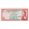 East Caribbean States 1965 1 Dollar Note, Pick #13h, Signature 10, VF