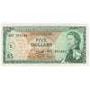 East Caribbean States 1993 5 Dollar Note, Pick #26d, VF