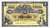 Scotland 1955 Royal Bank of Scotland 1 Pound Note, SC803, AU