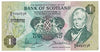 Scotland 1970 Bank of Scotland 1 Pound Note, SC109a, EF
